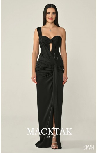 Tek omuz Uzun 7008 Abiye...