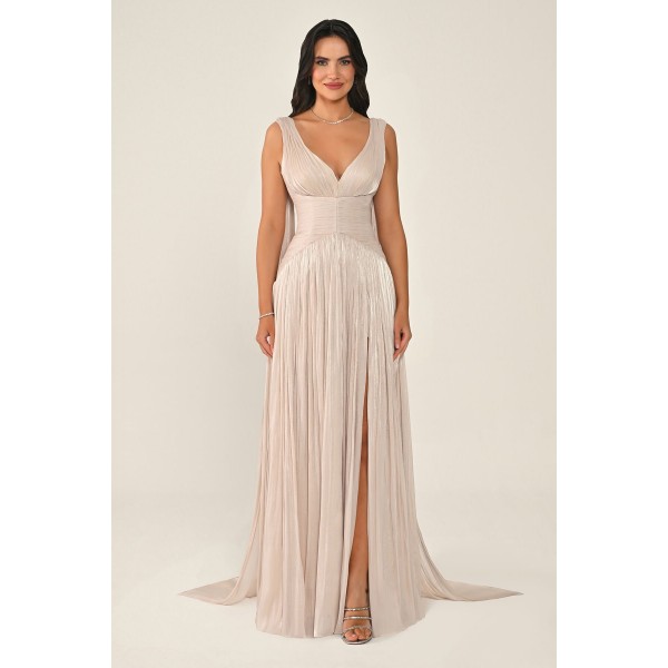 Göğüs Dekolteli 7346 Abiye Elbise