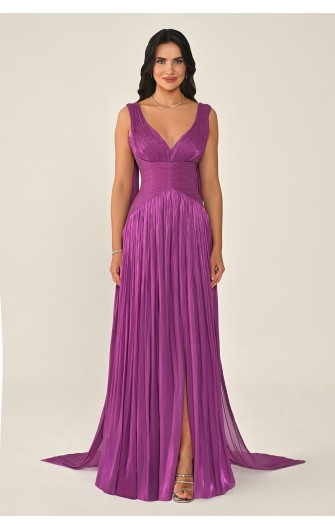 Göğüs Dekolteli 7346 Abiye Elbise