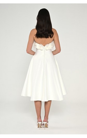 Çiçek Tüy Aksesuarlı 6685...