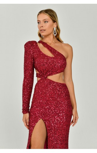 Önden Yırtmaçlı 6249 Payet...