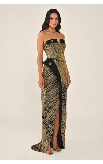 Düğme Aksesuarlı 7045 Payet...