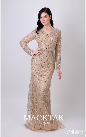 MackTak 20307 Abiye Dress