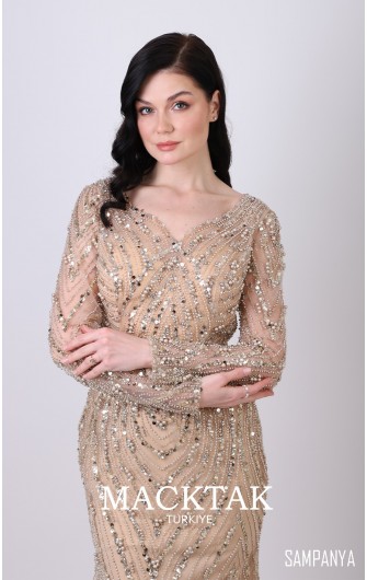 MackTak 20307 Abiye Dress