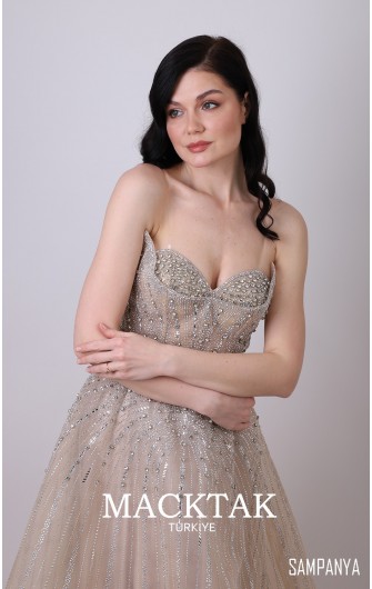 MackTak 20315 Abiye Dress